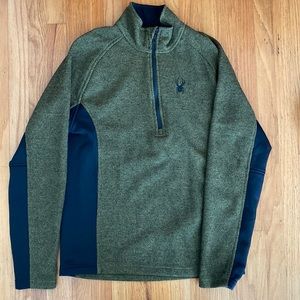 Spyder quarter zip sweater